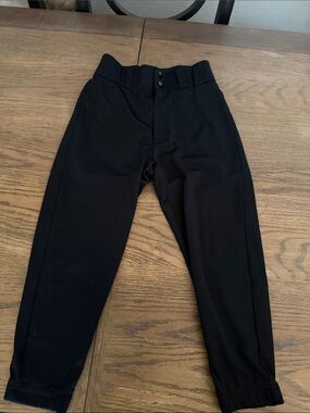 Like new dirty mids XS essentials black baseball pants